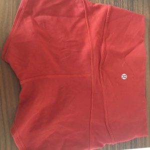 Lululemon Burnt Orange Shorts 6